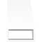 Ekena Millwork 5-in. W x 8-in. D x 8-in. H Ridgewood Architectural Grade PVC Knee Brace BRCP05X08X08RID - alternate 5